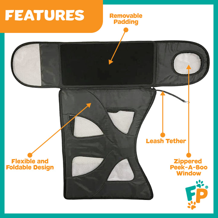 Soft-Sided Pet Carrier for Small Dogs and Cats
