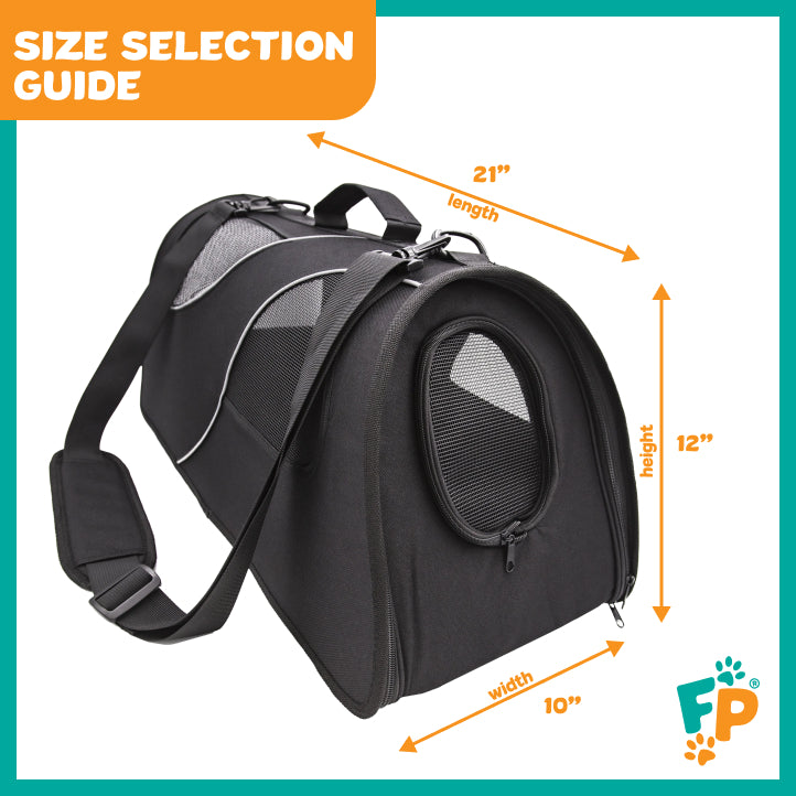 Soft-Sided Pet Carrier for Small Dogs and Cats