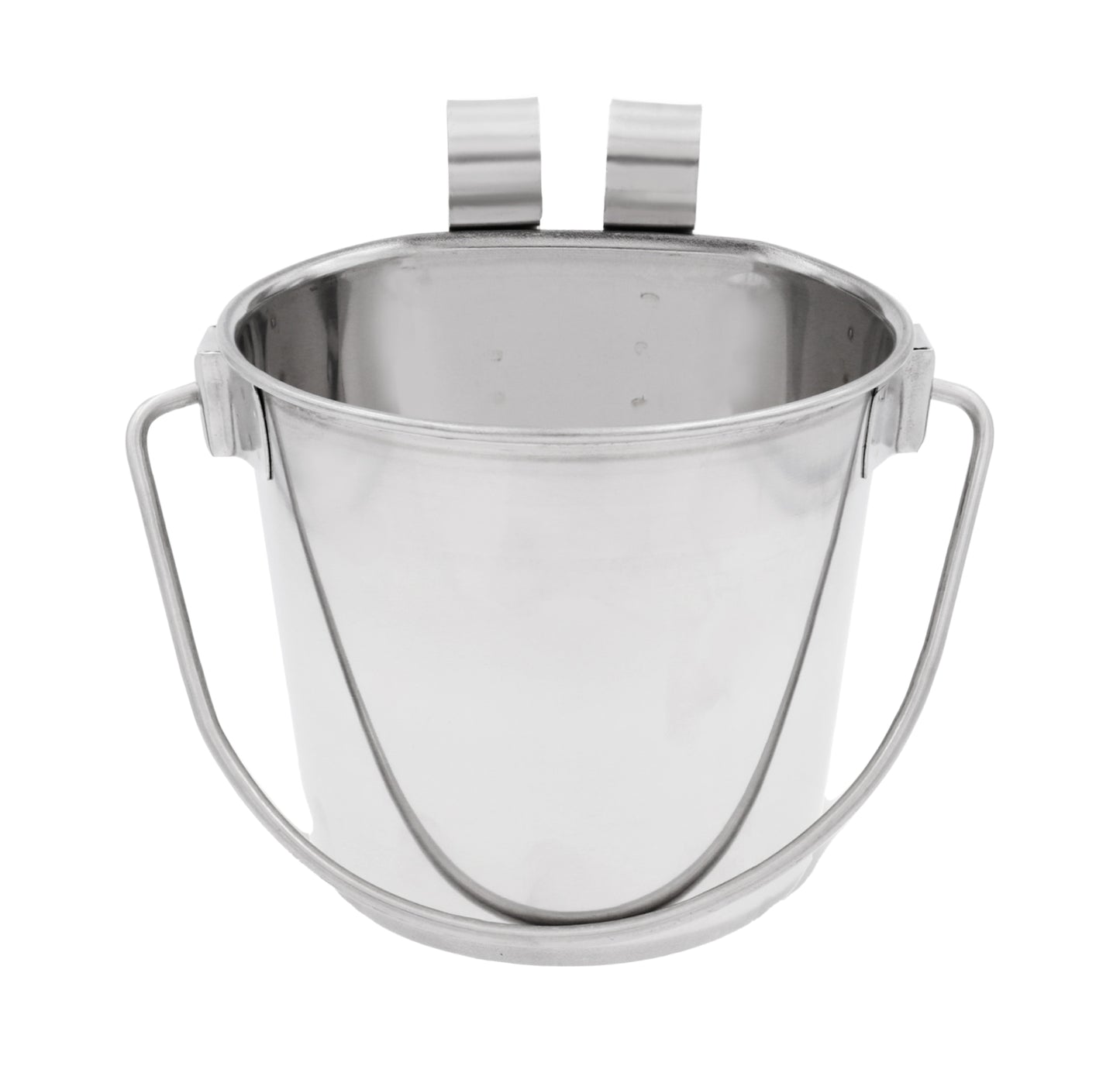 Flat Sided Pail with Dual Hooks