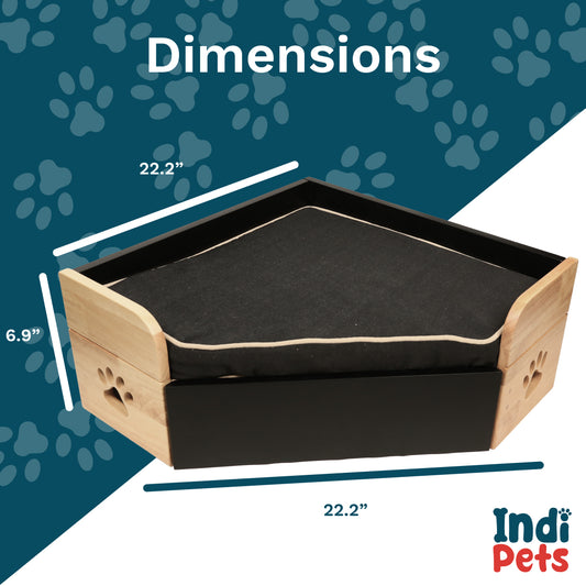 Indipets Corner Bed