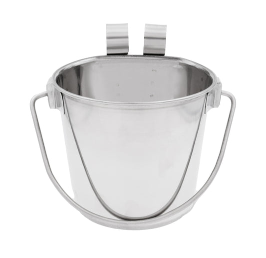 Flat Sided Pail with Dual Hooks