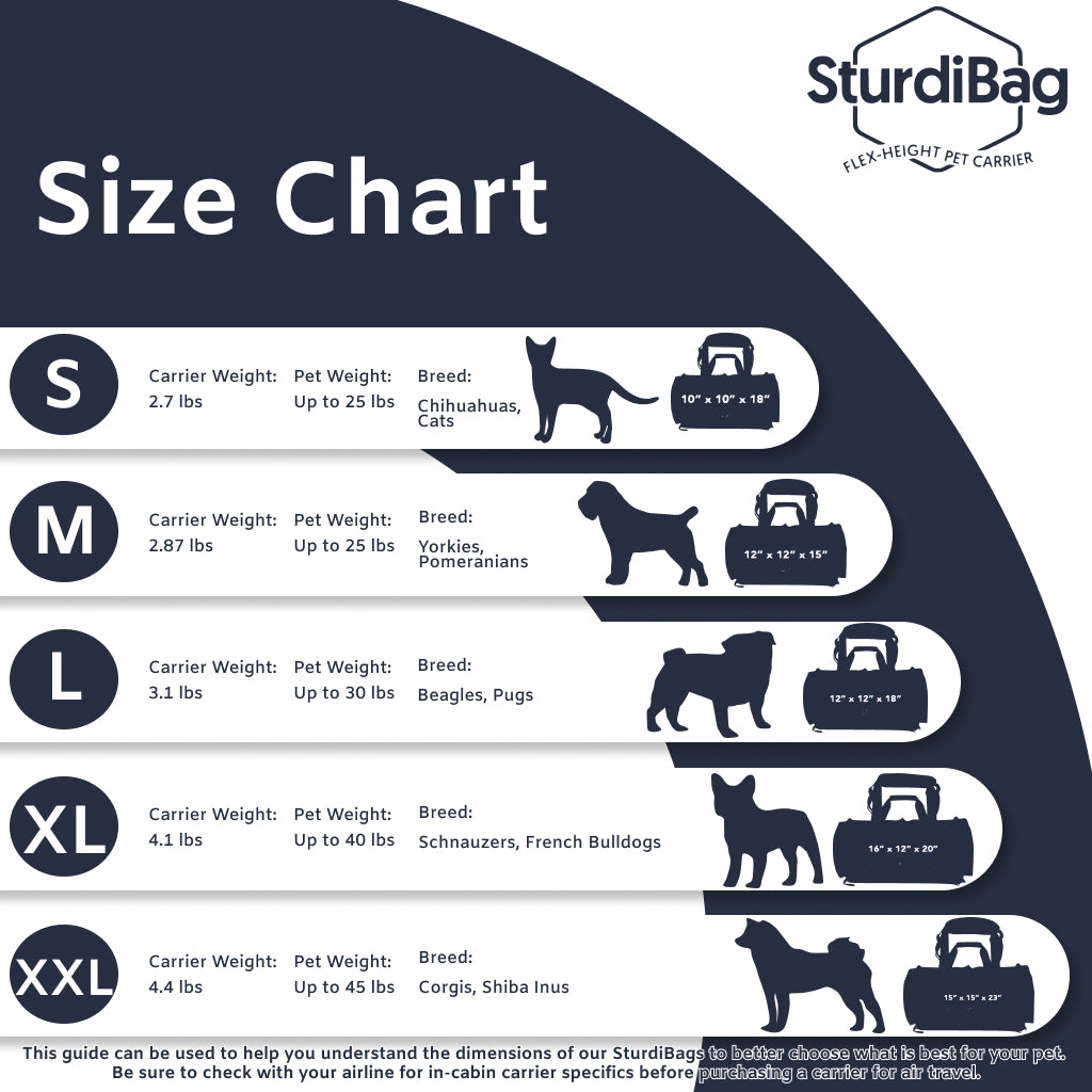 SturdiBag Pet Travel Carrier